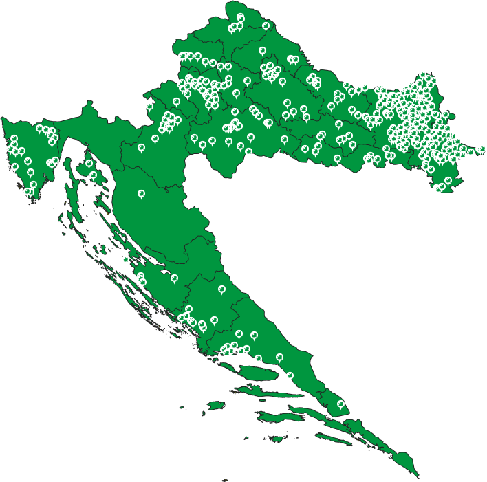 pinned map